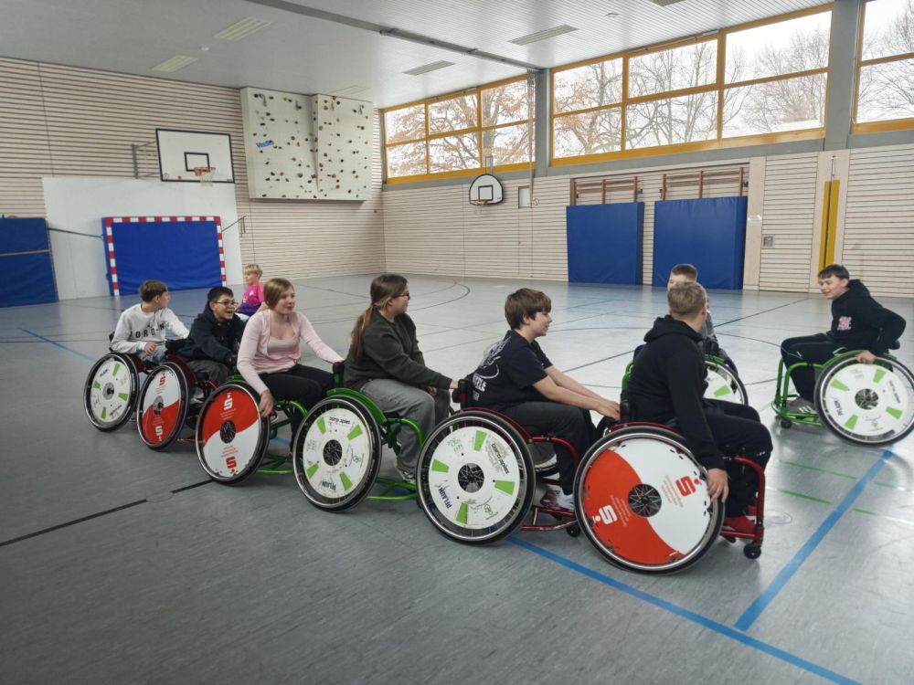 Eintauchen in die Welt des Rollstuhlsports